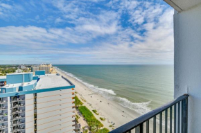Oceanfront Myrtle Beach Condo with Balcony and Views!